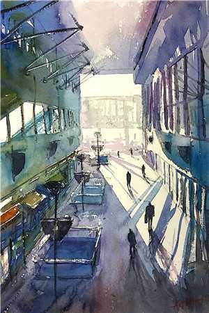 爷，夫人又去摆摊算命了