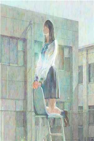 画中的她不说话