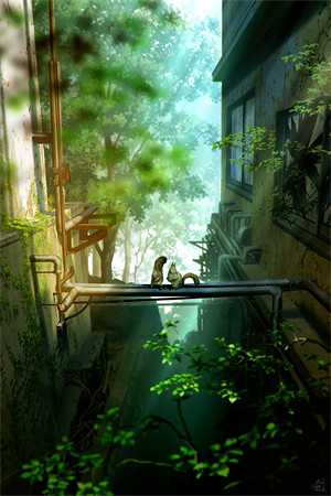 冷雨疏花