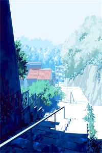 风吹夏，我吻你。